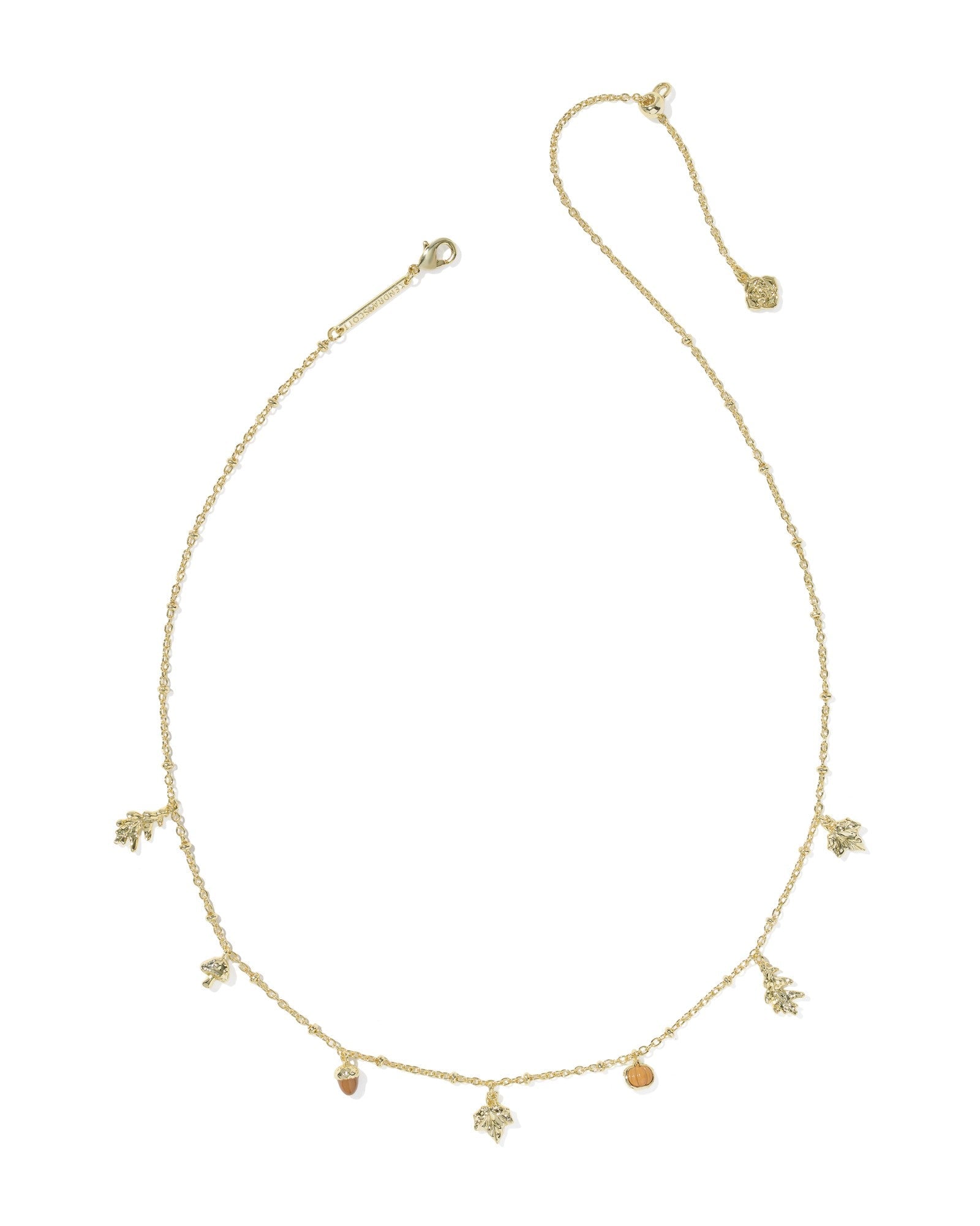 Kendra Scott Autumn Charm Necklace | Gold Multi Mix - Juli's Wearable Art