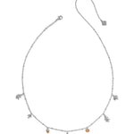 Kendra Scott Autumn Charm Necklace | Silver Multi Mix - Juli's Wearable Art