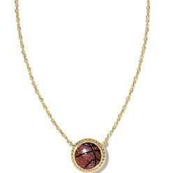 Kendra Scott Basketball Short Pendant Necklace - Juli's Wearable Art