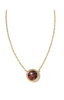 Kendra Scott Basketball Short Pendant Necklace - Juli's Wearable Art