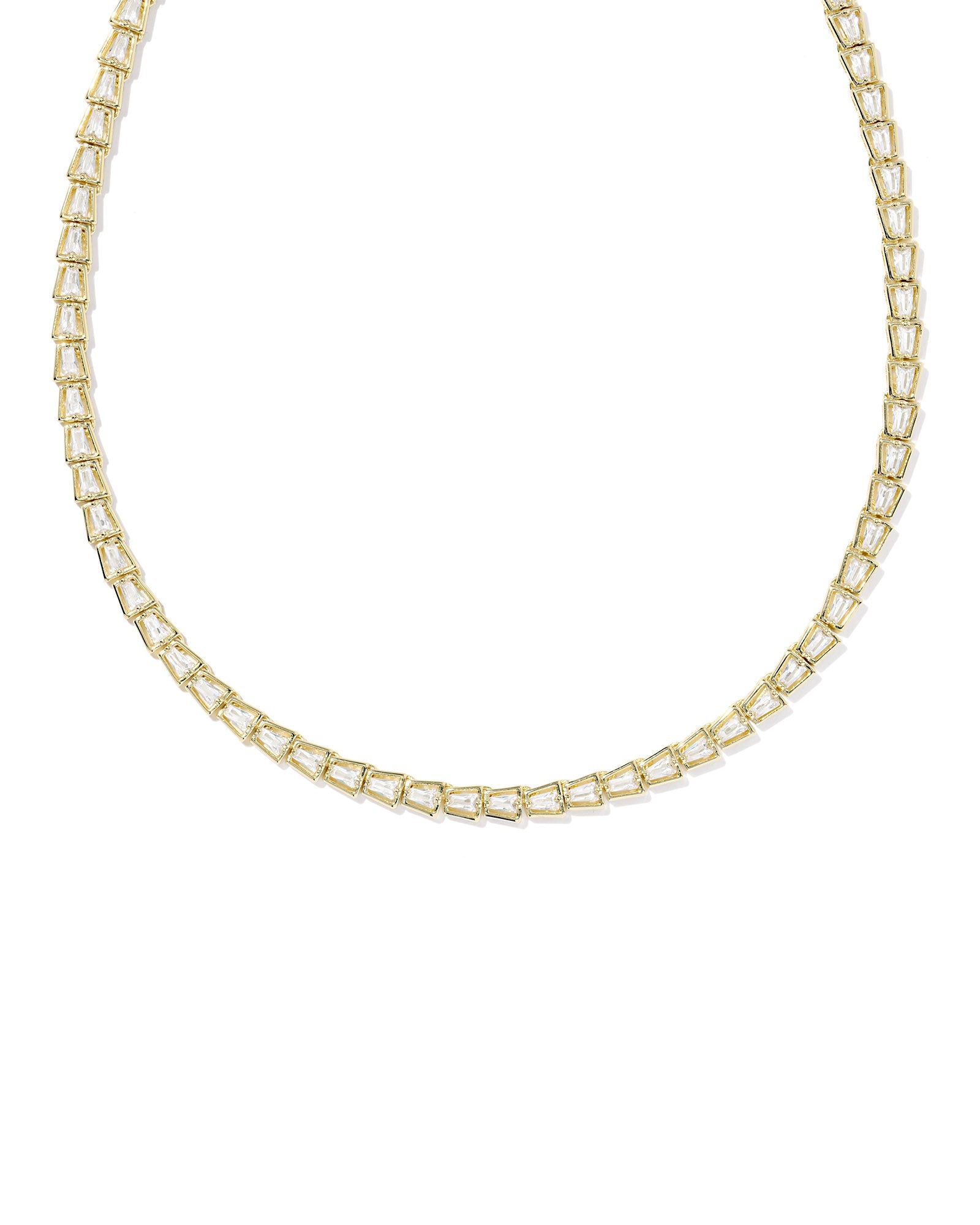 Kendra Scott Bella Tennis Necklace – Gold - Juli's Wearable Art