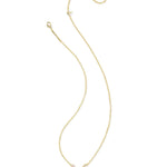 Kendra Scott Bianca Butterfly Gold Short Pendant Necklace - Iridescent White - Juli's Wearable Art
