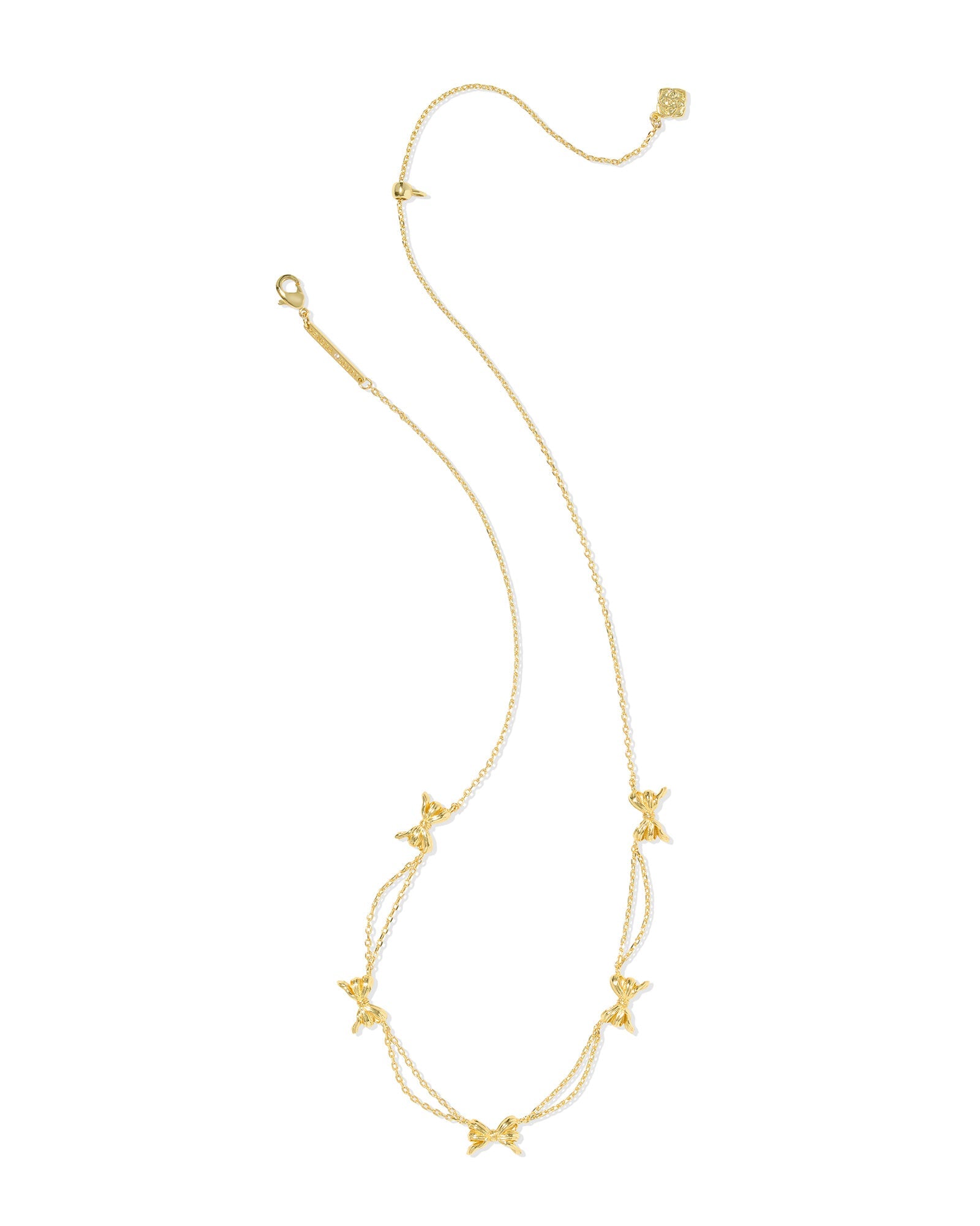 Kendra Scott Bow Strand Necklace – Gold - Juli's Wearable Art