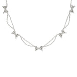 Kendra Scott Bow Strand Necklace – Silver - Juli's Wearable Art