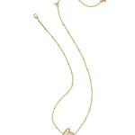 Kendra Scott Bunny Short Pendant Necklace in Gold & Taupe Mother - of - Pearl - Juli's Wearable Art