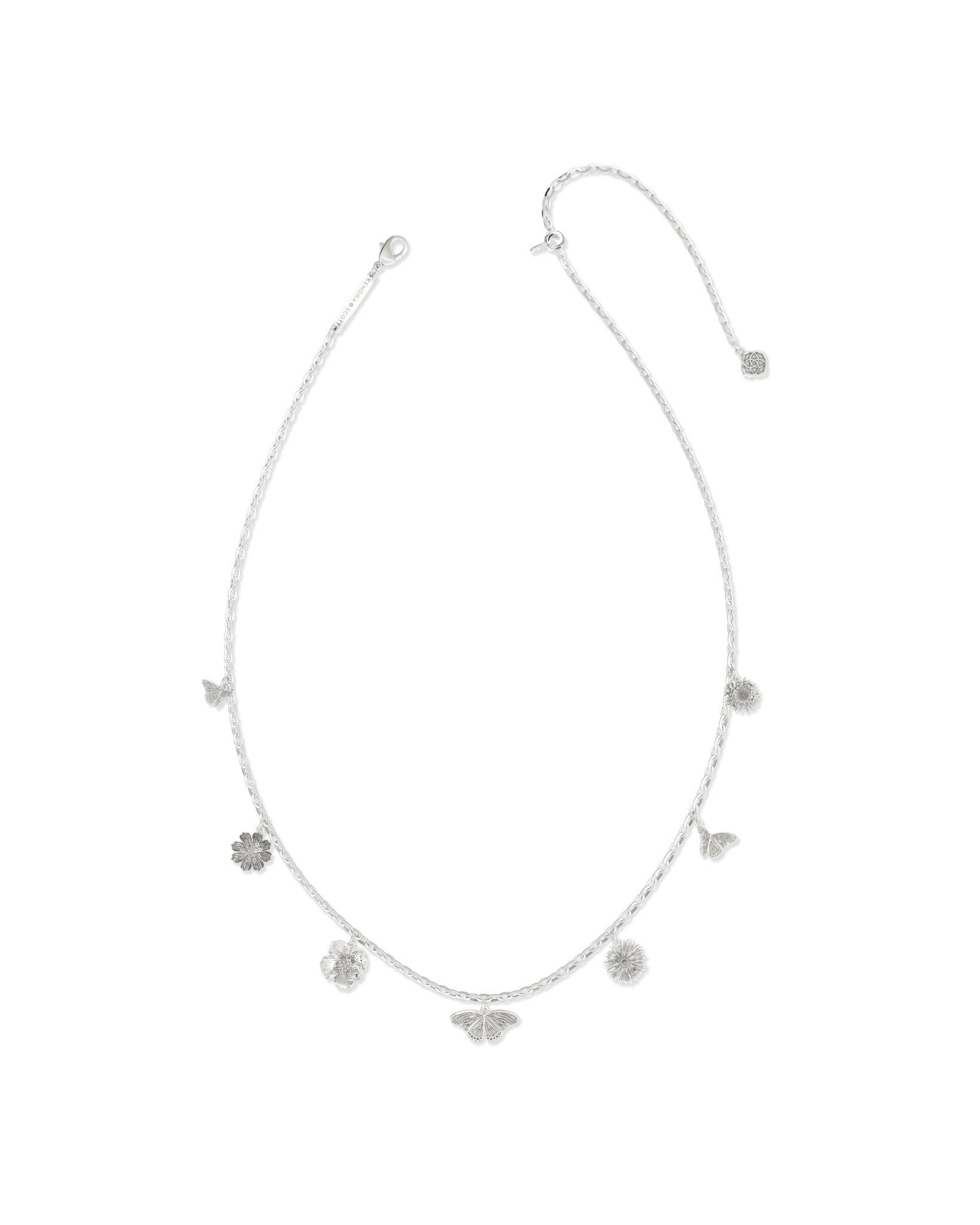Kendra Scott Cailey Charm Necklace | Vintage Silver