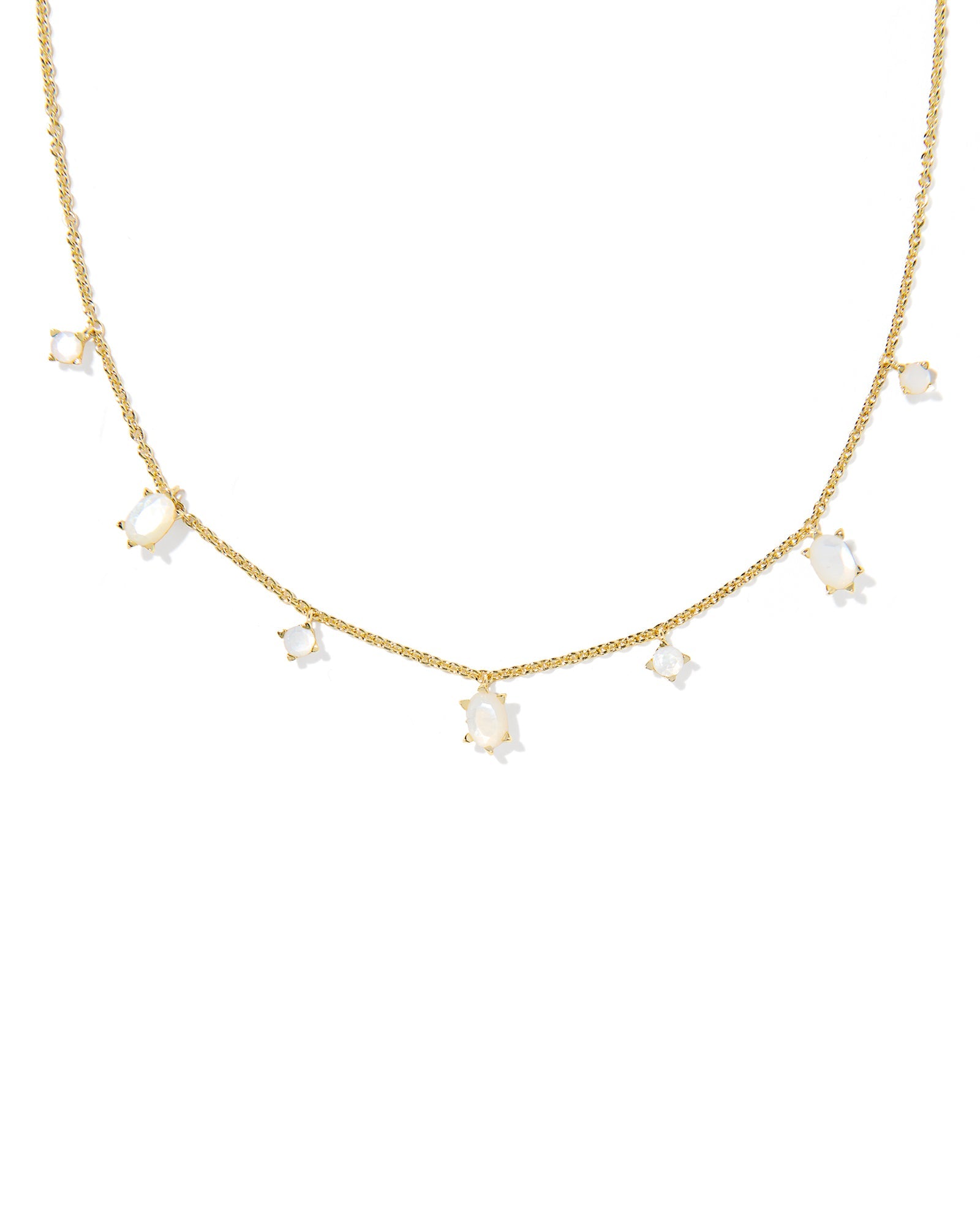 Kendra Scott Calin Gold Strand Necklace - Ivory Mother of Pearl - Juli's Wearable Art