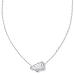 KENDRA SCOTT CHEER SHORT PENDANT NECKLACES - WHITE MOTHER OF PEARL - Juli's Wearable Art