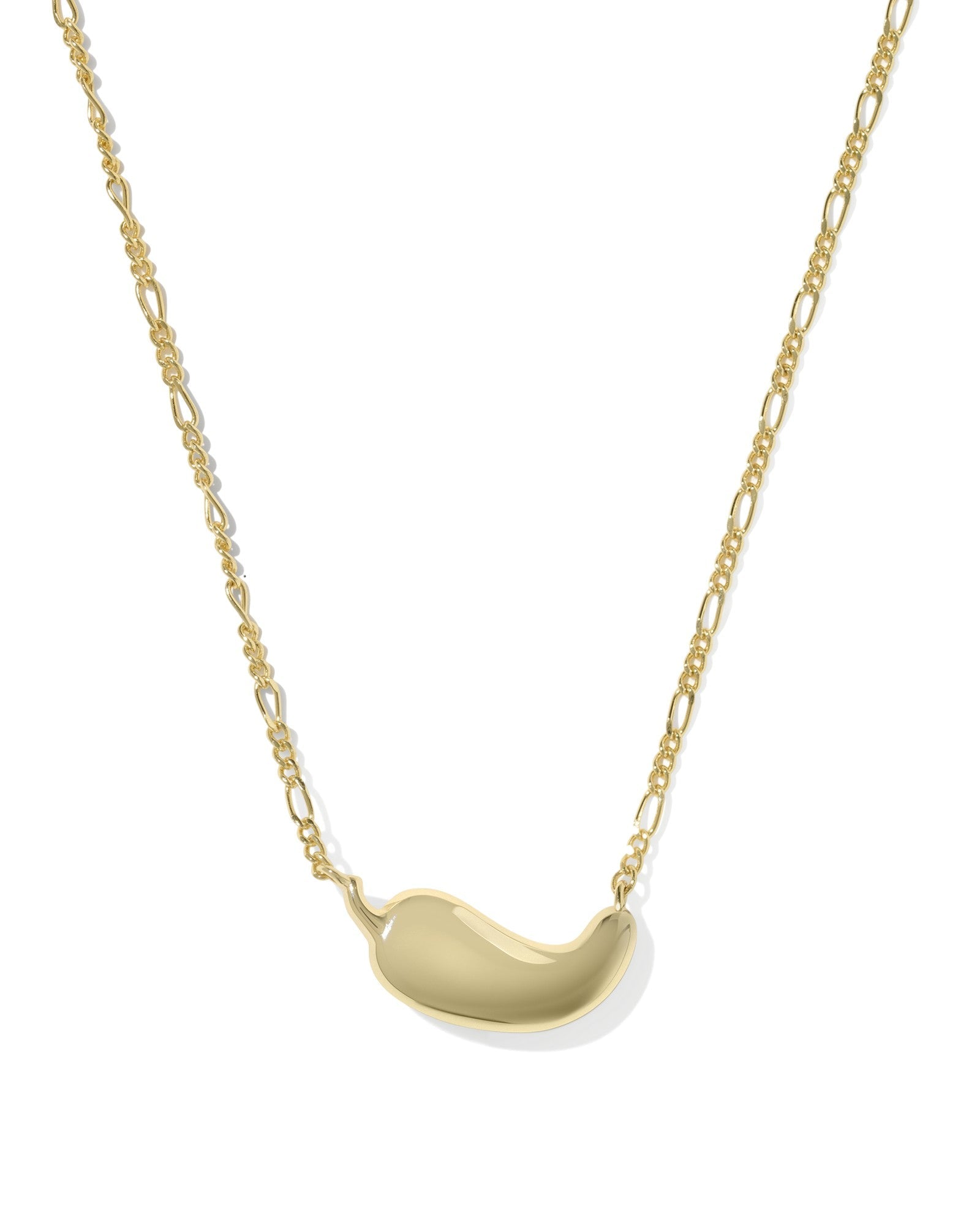 Kendra Scott Chili Pepper Short Pendant Necklace | Gold | Red Vermillion Magnesite - Juli's Wearable Art