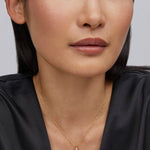 Kendra Scott Cross Pendant Necklace in White Crystal - Juli's Wearable Art