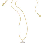 Kendra Scott Crystal Cross Pendant Necklace | Gold - Juli's Wearable Art