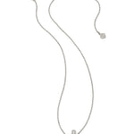 Kendra Scott Dreidel Short Pendant Necklace – Silver Ivory Mother - of - Pearl - Juli's Wearable Art