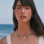 Kendra Scott Elisa Gold Beaded Necklace - Ivory Mother of Pearl - Juli's Wearable Art