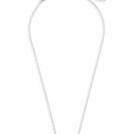 Kendra Scott Elisa Necklace | Silver & Light Blue Illusion - Juli's Wearable Art