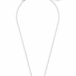 Kendra Scott Elisa Necklace | Silver Purple Amethyst - Juli's Wearable Art