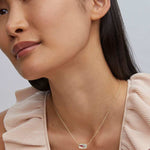 Kendra Scott Elisa Pendant Necklace | Gold & Dichroic Glass - Juli's Wearable Art