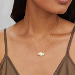 Kendra Scott Elisa Pendant Necklace | Gold & Ivory Mother of Pearl - Juli's Wearable Art