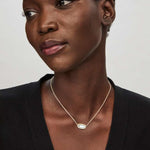 Kendra Scott Elisa Pendant Necklaces | Gold & Light Blue Illusion - Juli's Wearable Art