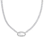 Kendra Scott Elisa Tennis Necklaces – Ivory Mother of Pearl - Juli's Wearable Art