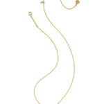 Kendra Scott Elisa USA Short Pendant Necklace | Gold | Red White Blue Star Illusion - Juli's Wearable Art