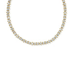 Kendra Scott Fate Tennis Necklace | Gold White CZ - Juli's Wearable Art