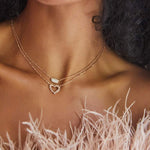 Kendra Scott Grayson Crystal Pendant Necklace | Gold - Juli's Wearable Art