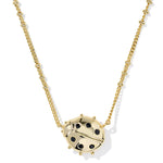 Kendra Scott Ladybug Short Pendant Necklace | Gold - Juli's Wearable Art