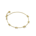 Kendra Scott Lillia Butterfly Gold & Pink Enamel Delicate Chain Bracelet - Juli's Wearable Art