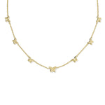 Kendra Scott Lillia Butterfly Gold & Pink Enamel Strand Necklace - Juli's Wearable Art