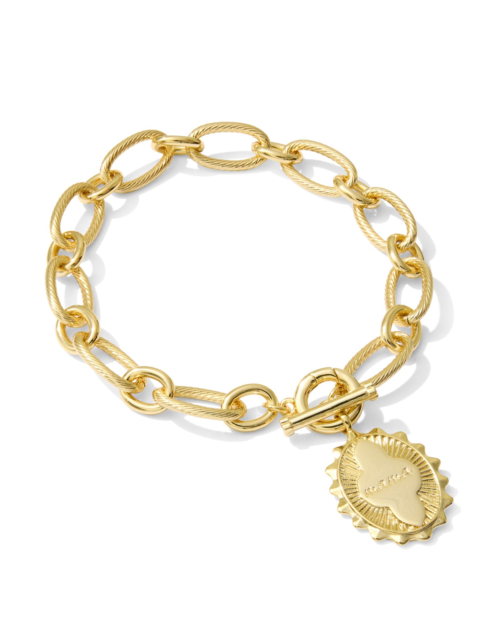 Kendra Scott Mama Link and Chain Bracelet | Gold - Juli's Wearable Art