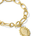 Kendra Scott Mama Link and Chain Bracelet | Gold - Juli's Wearable Art