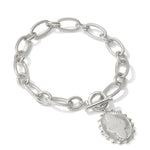 Kendra Scott Mama Link and Chain Bracelet | Silver - Juli's Wearable Art