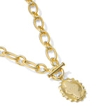Kendra Scott Mama Link and Chain Necklace | Gold - Juli's Wearable Art