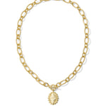 Kendra Scott Mama Link and Chain Necklace | Gold - Juli's Wearable Art