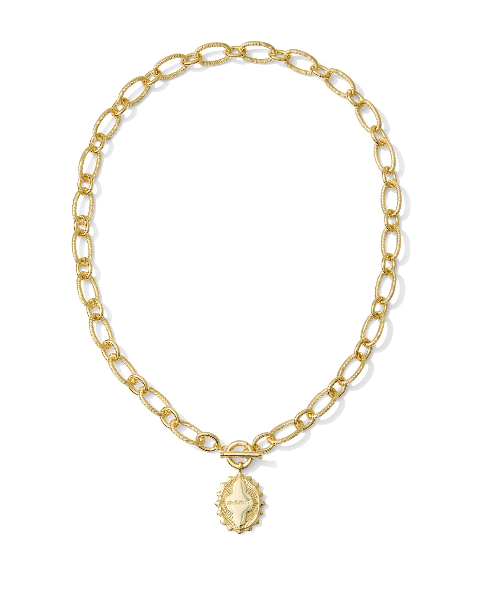 Kendra Scott Mama Link and Chain Necklace | Gold - Juli's Wearable Art