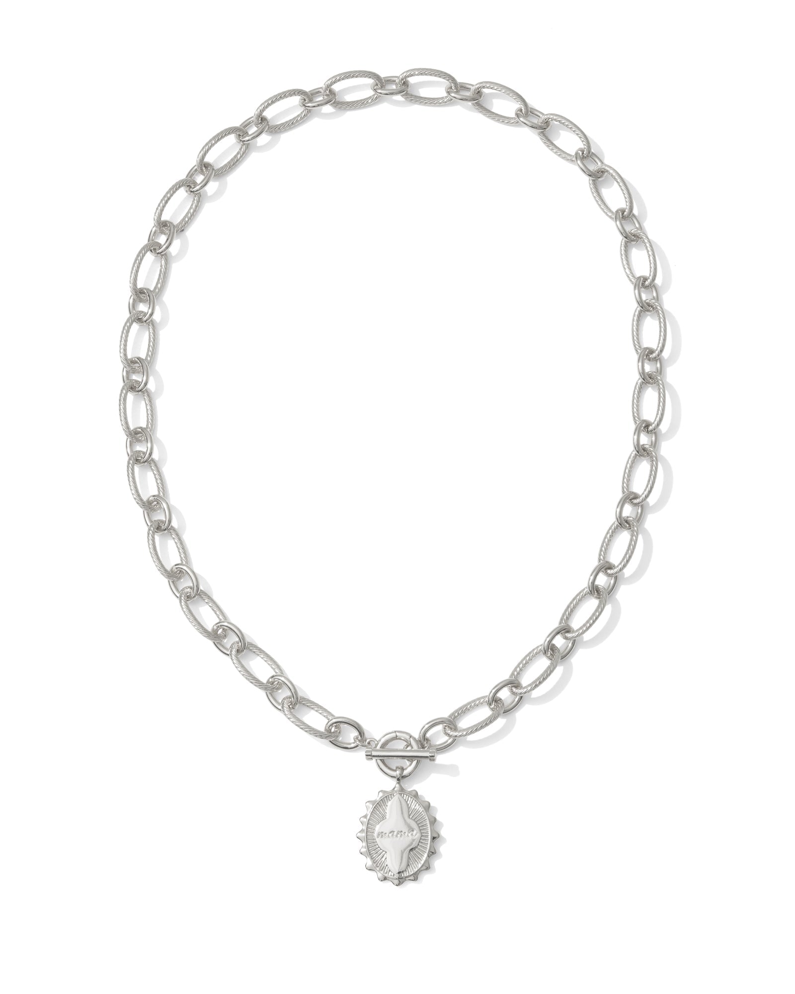 Kendra Scott Mama Link and Chain Necklace | Silver - Juli's Wearable Art