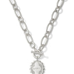 Kendra Scott Mama Link and Chain Necklace | Silver - Juli's Wearable Art