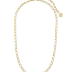 Kendra Scott Merrick Cable Chain Necklaces – Gold or Silver Layering Essential - Juli's Wearable Art