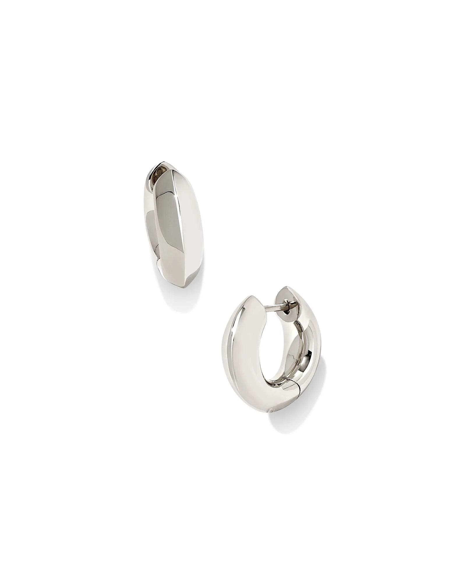 Kendra Scott Mikki Metal Huggie Earrings