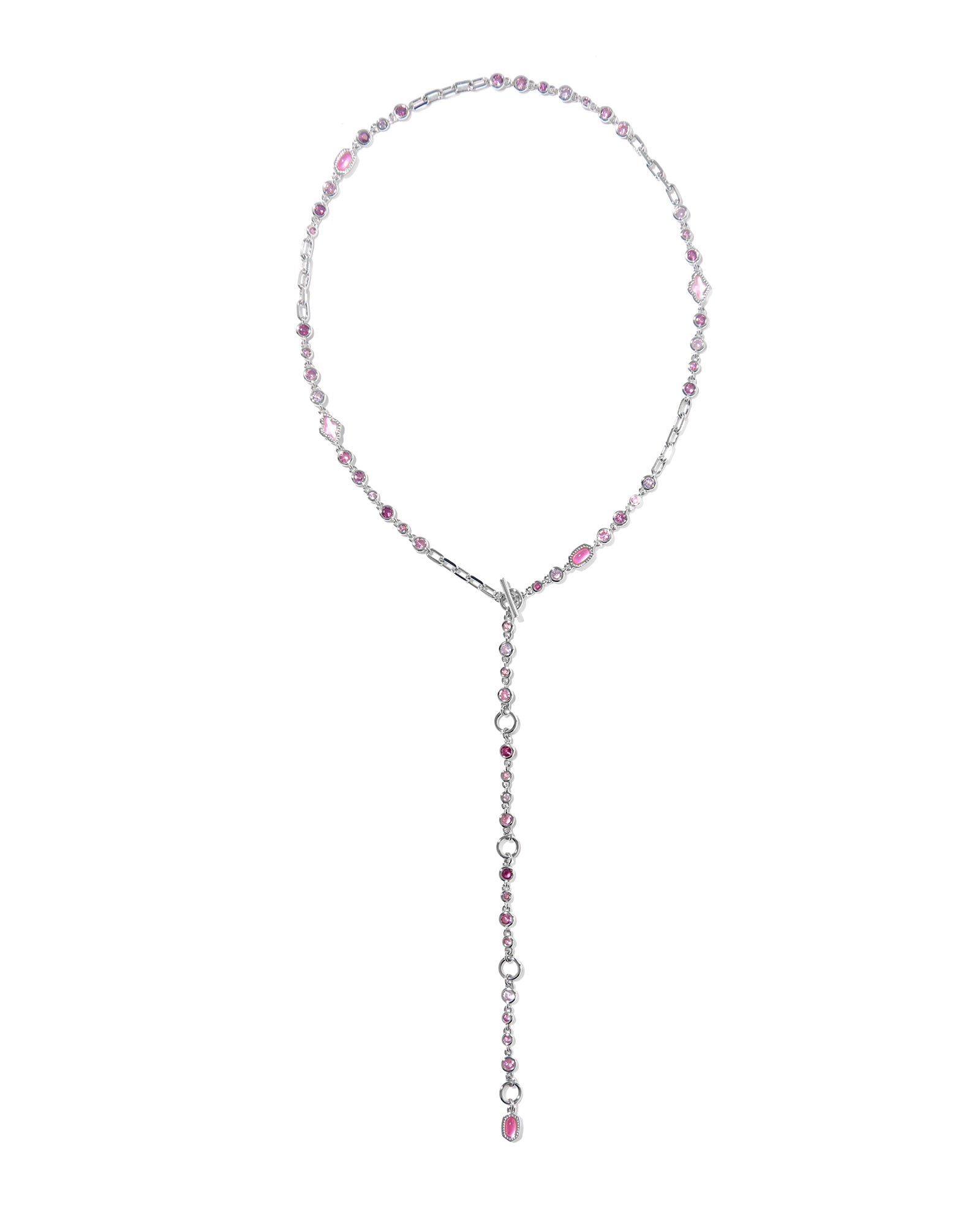 Kendra Scott Mini Elisa Abbie Silver Convertible Strand Necklace - Juli's Wearable Art