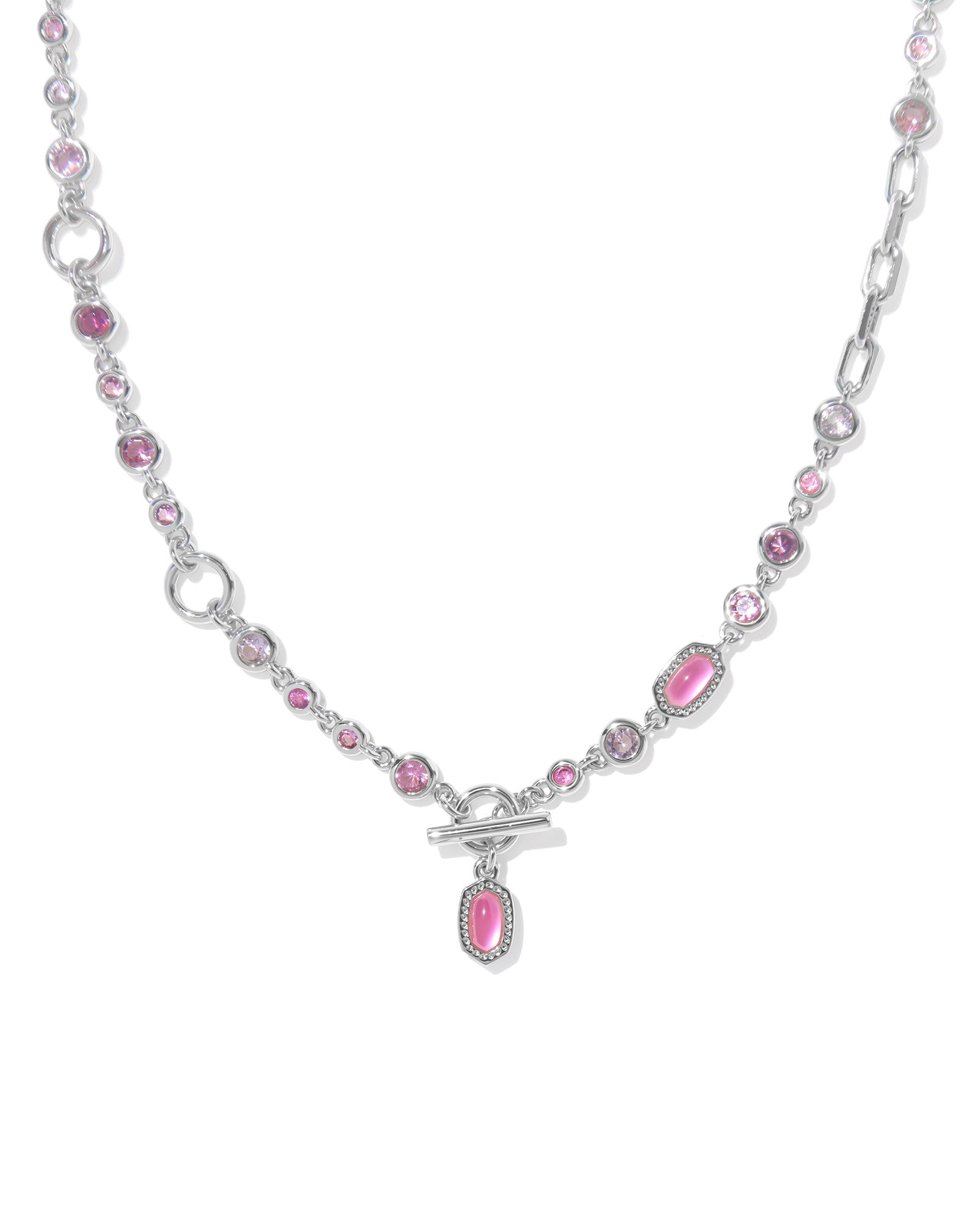 Kendra Scott Mini Elisa Abbie Silver Convertible Strand Necklace - Juli's Wearable Art