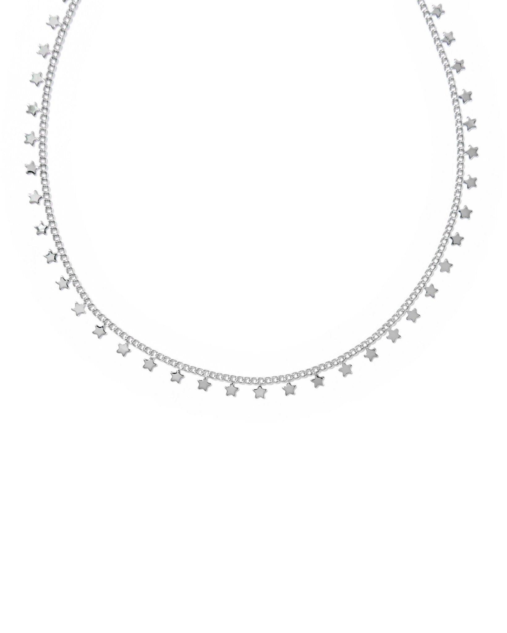 Kendra Scott Parker Star Strand Necklace | Silver
