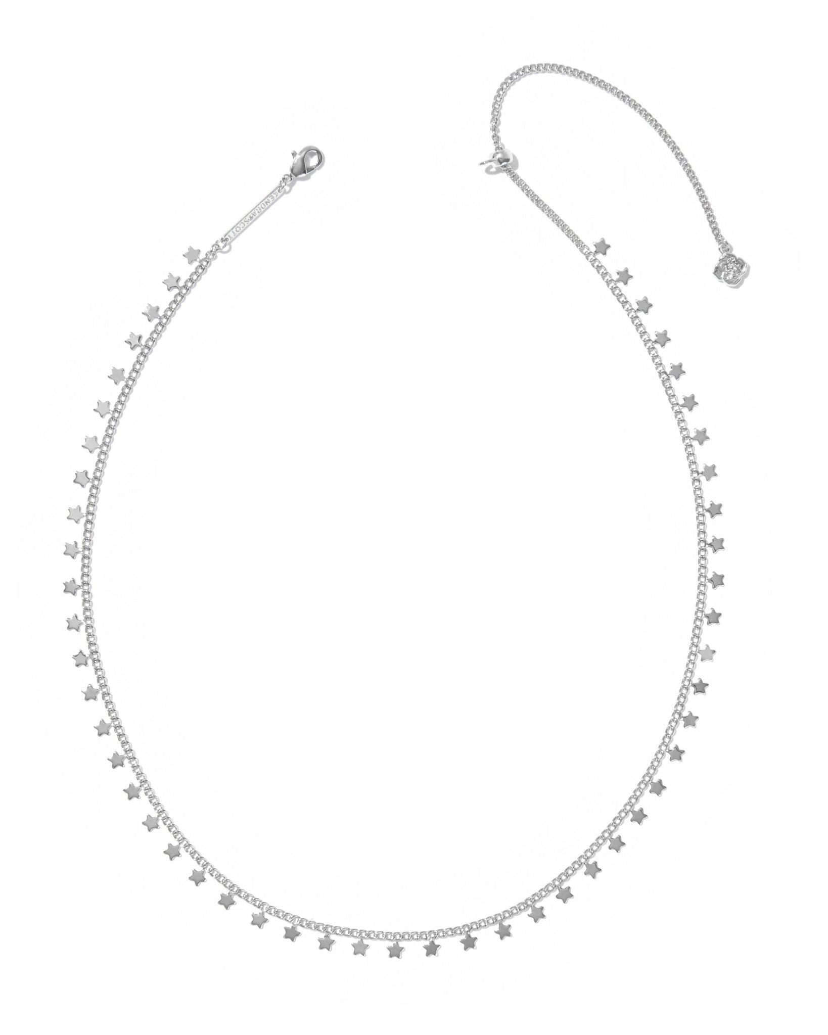 Kendra Scott Parker Star Strand Necklace | Silver