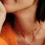 Kendra Scott Pumpkin Link & Chain Necklace – Fall Jewelry - Juli's Wearable Art