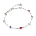Kendra Scott Sierra Star Gold Crystal Delicate Chain Bracelet - Juli's Wearable Art
