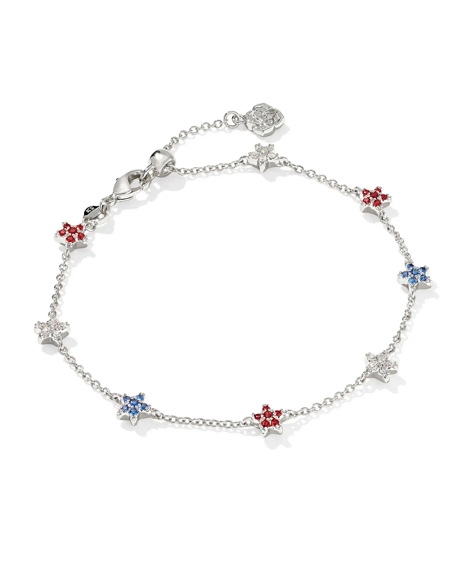 Kendra Scott Sierra Star Gold Crystal Delicate Chain Bracelet - Juli's Wearable Art