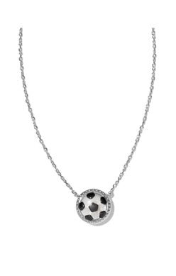 Kendra Scott Soccer Ball Short Pendant Necklace - Juli's Wearable Art