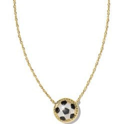 Kendra Scott Soccer Ball Short Pendant Necklace - Juli's Wearable Art