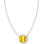Kendra Scott SOFTBALL SHORT PENDANT NECKLACES - Juli's Wearable Art