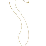 Kendra Scott Tennis Ball Short Pendant Necklace | Gold - Juli's Wearable Art